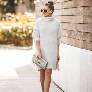 Grey Hold Me Close Vici Dolls Sweater Dress